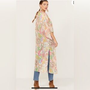 Flying Tomato paisley kimono